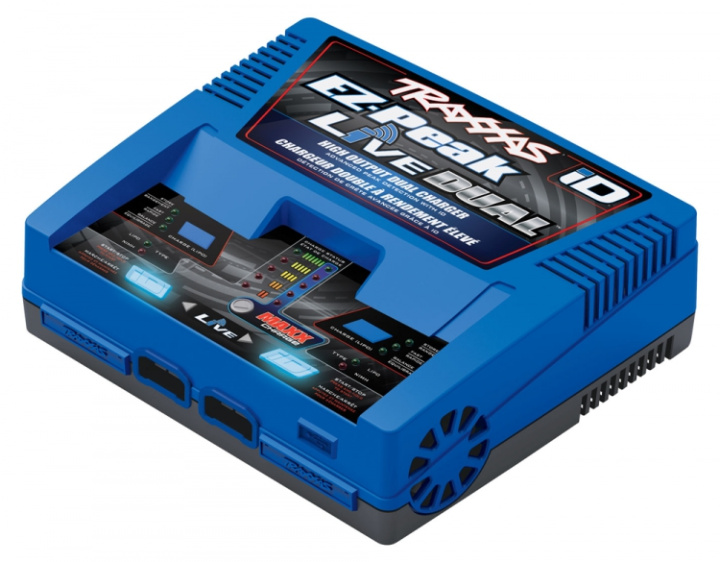 EZ-Peak Live Dual 26A NiMH/LiPo 2-4S Laddare Auto iD i gruppen Katalog / Fabrikat / T / Traxxas / Laddare hos Minicars Hobby Distribution AB (422973G)