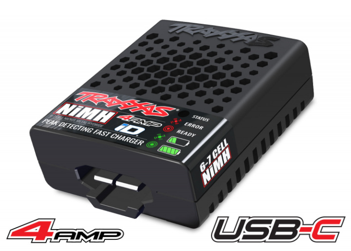 Laddare 4-AMP 6-7celler NiMH USB-C i gruppen Katalog / Fabrikat / T / Traxxas / Laddare hos Minicars Hobby Distribution AB (422982EU)