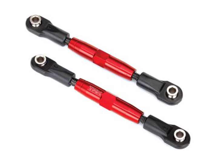 Turnbuckle Komplett Alu Röd Camberstag 83mm (2) i gruppen Katalog / Fabrikat / T / Traxxas / Reservdelar hos Minicars Hobby Distribution AB (423643R)