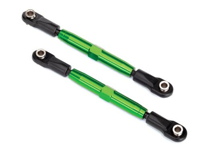 Turnbuckle Komplett Alu Grön Camberstag 73mm (2) i gruppen Katalog / Fabrikat / T / Traxxas / Reservdelar hos Minicars Hobby Distribution AB (423644G)