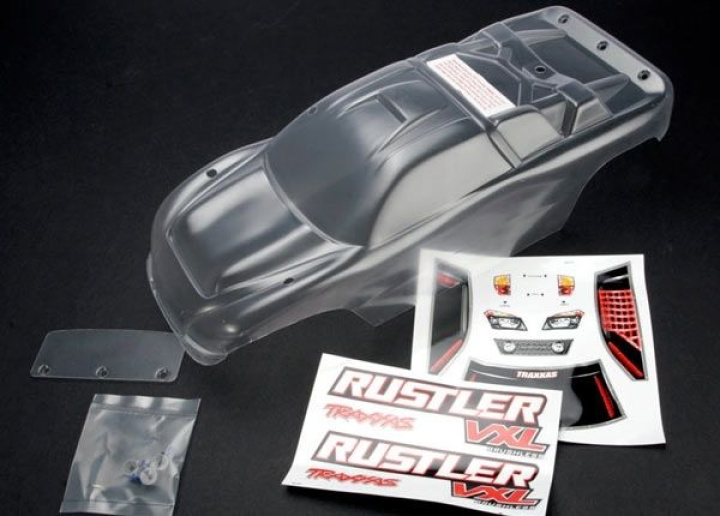 Kaross Rustler Omålad i gruppen Katalog / Fabrikat / T / Traxxas / Karosser & Tillbehör hos Minicars Hobby Distribution AB (423714)