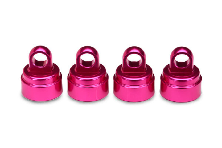 Dämpartopp Rosa Aluminium (4) Ultra-Shocks i gruppen Katalog / Fabrikat / T / Traxxas / Reservdelar hos Minicars Hobby Distribution AB (423767P)