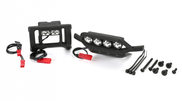 LED Ljus Fram- och Bak Set Komplett 2WD Rustler, Bandit i gruppen Katalog / Fabrikat / T / Traxxas / Reservdelar hos Minicars Hobby Distribution AB (423794)