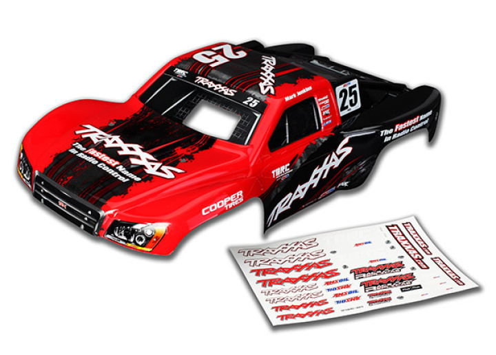 Kaross Nitro Slash #25 Mark Jenkins i gruppen Katalog / Fabrikat / T / Traxxas / Karosser & Tillbehör hos Minicars Hobby Distribution AB (424414X)