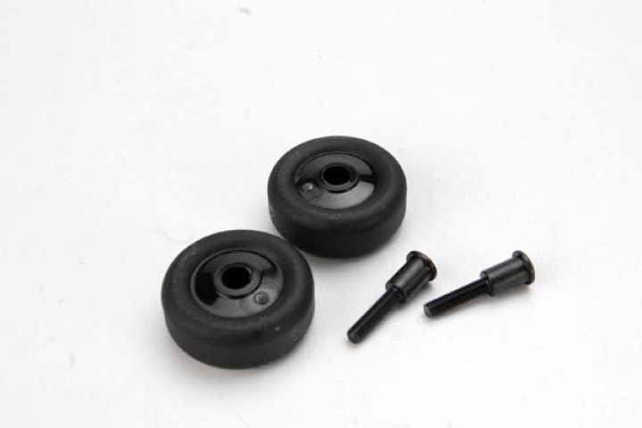 Wheelie Bar Hjul (2) i gruppen Katalog / Fabrikat / T / Traxxas / Reservdelar hos Minicars Hobby Distribution AB (424976)