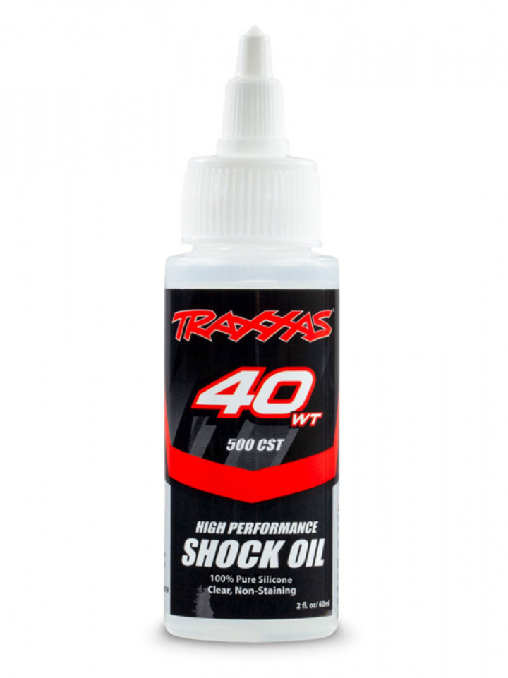 Silikonolja Premium 40WT (500cSt) Stötdämpare 60ml i gruppen Katalog / Fabrikat / T / Traxxas / Tillbehör hos Minicars Hobby Distribution AB (425033)