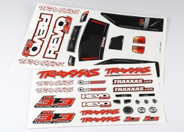 Dekalark Revo 3.3 i gruppen Katalog / Fabrikat / T / Traxxas / Karosser & Tillbehör hos Minicars Hobby Distribution AB (425313R)