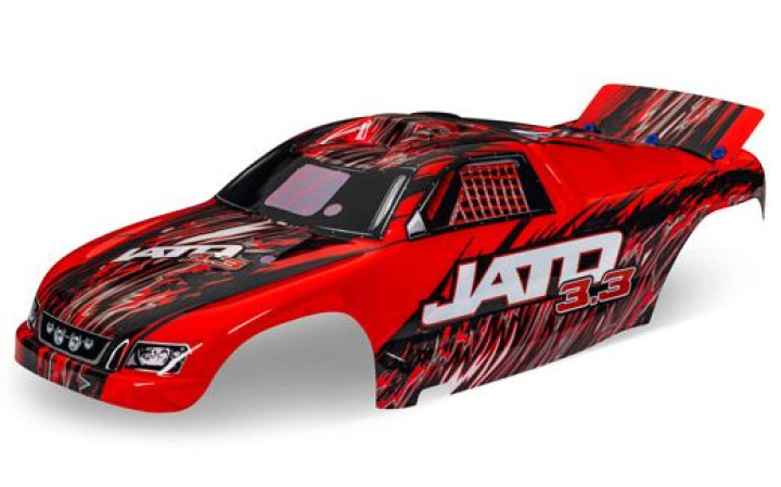 Kaross Jato Röd i gruppen Katalog / Fabrikat / T / Traxxas / Karosser & Tillbehör hos Minicars Hobby Distribution AB (425511A)