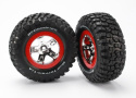 Däck & Fälg, BFGoodrich/SCT Krom-Röd 4WD/2WD Bak (2)