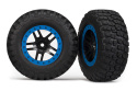 Däck & Fälg BFGoodrich/S-Spoke Svart-Blå 4WD/2WD Bak (2)