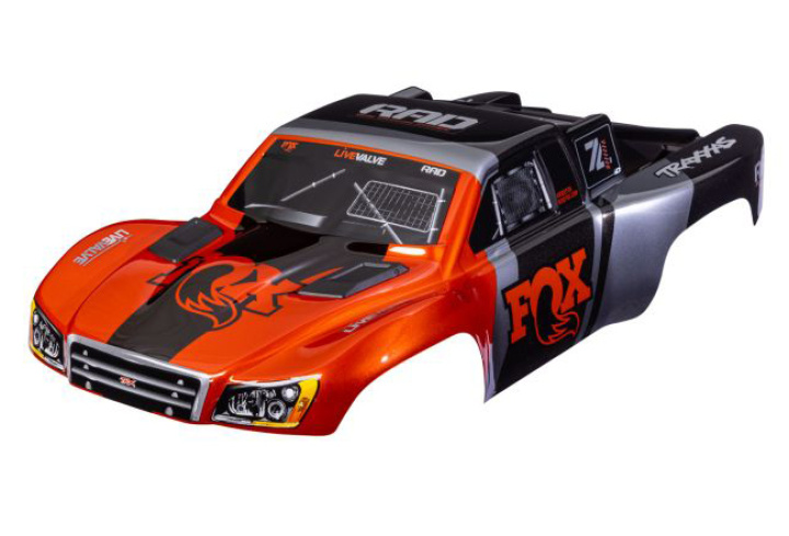 Kaross Slash VXL 2WD/4x4 (Clipless) Komplett Fox i gruppen Katalog / Fabrikat / T / Traxxas / Karosser & Tillbehör hos Minicars Hobby Distribution AB (426849-FOX)