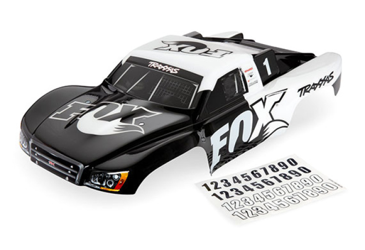 Kaross Slash Fox Edition Målad i gruppen Katalog / Fabrikat / T / Traxxas / Karosser & Tillbehör hos Minicars Hobby Distribution AB (426849)