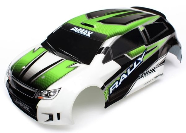 Kaross 1/18 Rally Grön i gruppen Katalog / Fabrikat / T / Traxxas / Karosser & Tillbehör hos Minicars Hobby Distribution AB (427513)