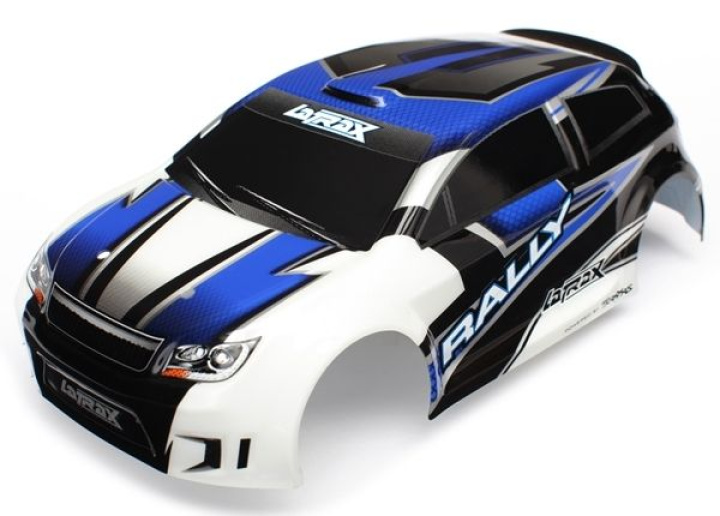 Kaross 1/18 Rally Blå i gruppen Katalog / Fabrikat / T / Traxxas / Karosser & Tillbehör hos Minicars Hobby Distribution AB (427514)