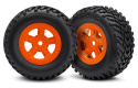 Däck & Fälg SCT/SCT Orange  LaTrax PreRunner (2)