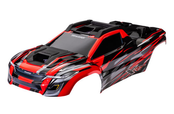 Kaross XRT Röd i gruppen Katalog / Fabrikat / T / Traxxas / Karosser & Tillbehör hos Minicars Hobby Distribution AB (427812R)