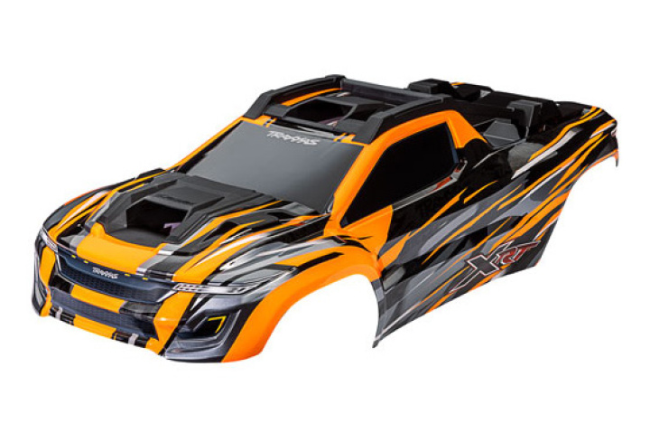 Kaross XRT Orange i gruppen Katalog / Fabrikat / T / Traxxas / Karosser & Tillbehör hos Minicars Hobby Distribution AB (427812T)