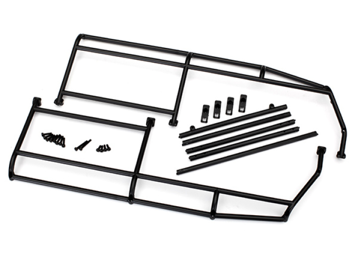 ExoCage Komplett Set Land Rover Defender i gruppen Katalog / Fabrikat / T / Traxxas / Karosser & Tillbehör hos Minicars Hobby Distribution AB (428016)