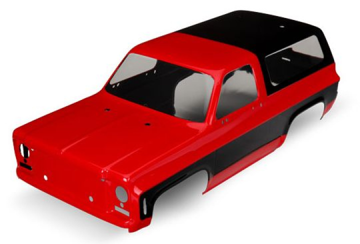 Kaross Chevy Blazer Röd* i gruppen Katalog / Fabrikat / T / Traxxas / Karosser & Tillbehör hos Minicars Hobby Distribution AB (428130A)