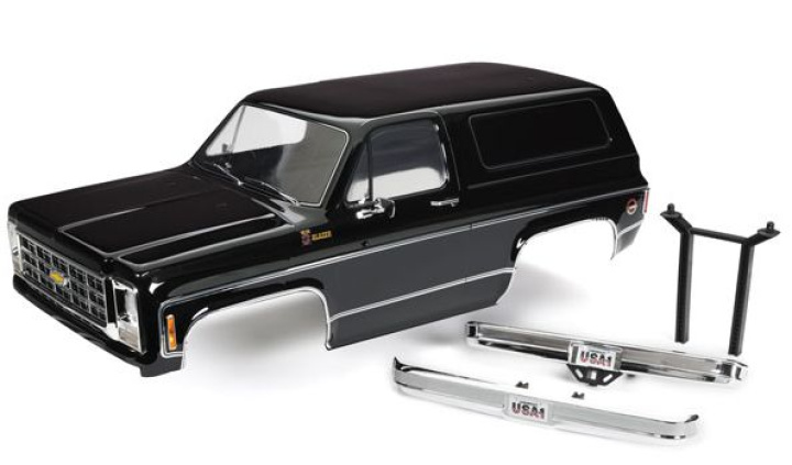 Kaross Chevy Blazer Svart Komplett i gruppen Katalog / Fabrikat / T / Traxxas / Karosser & Tillbehör hos Minicars Hobby Distribution AB (428130T)