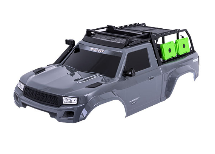 Kaross TRX-4 Sport (Clipless) Komplett Grå i gruppen Katalog / Fabrikat / T / Traxxas / Karosser & Tillbehör hos Minicars Hobby Distribution AB (428213-GRAY)