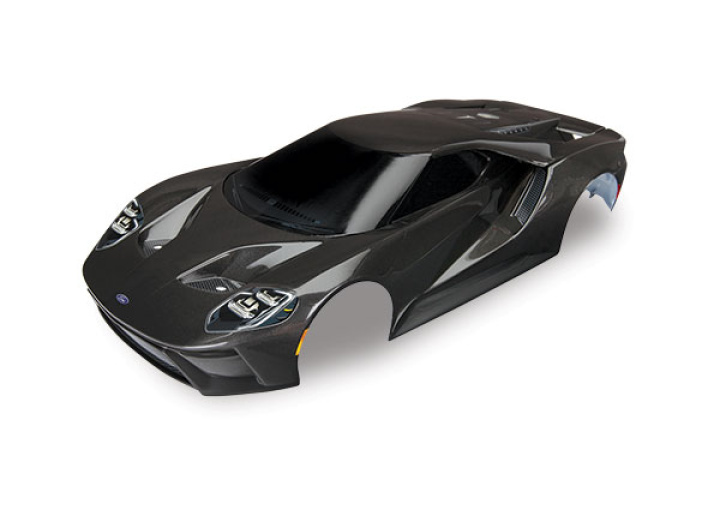 Kaross Ford GT Svart i gruppen Katalog / Fabrikat / T / Traxxas / Karosser & Tillbehör hos Minicars Hobby Distribution AB (428311X)