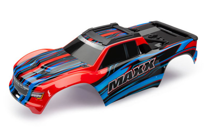 Kaross Maxx Röd-X i gruppen Katalog / Fabrikat / T / Traxxas / Karosser & Tillbehör hos Minicars Hobby Distribution AB (428911P)