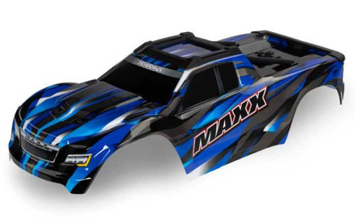 Kaross Maxx (Lång Hjulbas) Blå i gruppen Katalog / Fabrikat / T / Traxxas / Karosser & Tillbehör hos Minicars Hobby Distribution AB (428918A)