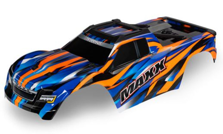 Kaross Maxx (Lång Hjulbas) Orange i gruppen Katalog / Fabrikat / T / Traxxas / Karosser & Tillbehör hos Minicars Hobby Distribution AB (428918T)