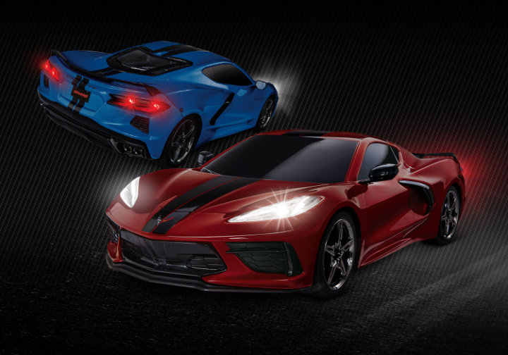 LED Ljus Set Corvette Stingray i gruppen Katalog / Fabrikat / T / Traxxas / Reservdelar hos Minicars Hobby Distribution AB (429380)