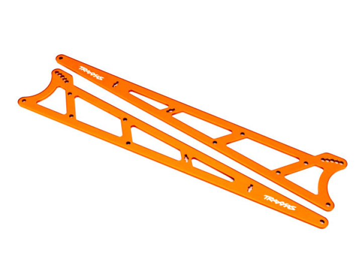 Sidoplattor Wheelie Bar Alu Orange Drag Slash i gruppen Katalog / Fabrikat / T / Traxxas / Reservdelar hos Minicars Hobby Distribution AB (429462A)