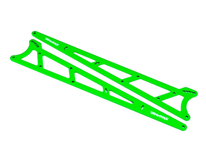 Sidoplattor Wheelie Bar Alu Grön Drag Slash i gruppen Katalog / Fabrikat / T / Traxxas / Reservdelar hos Minicars Hobby Distribution AB (429462G)