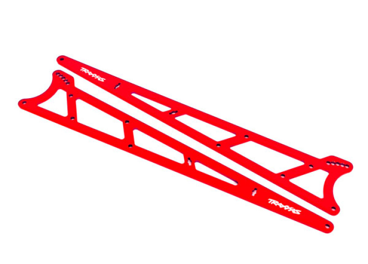 Sidoplattor Wheelie Bar Alu Röd Drag Slash i gruppen Katalog / Fabrikat / T / Traxxas / Reservdelar hos Minicars Hobby Distribution AB (429462R)