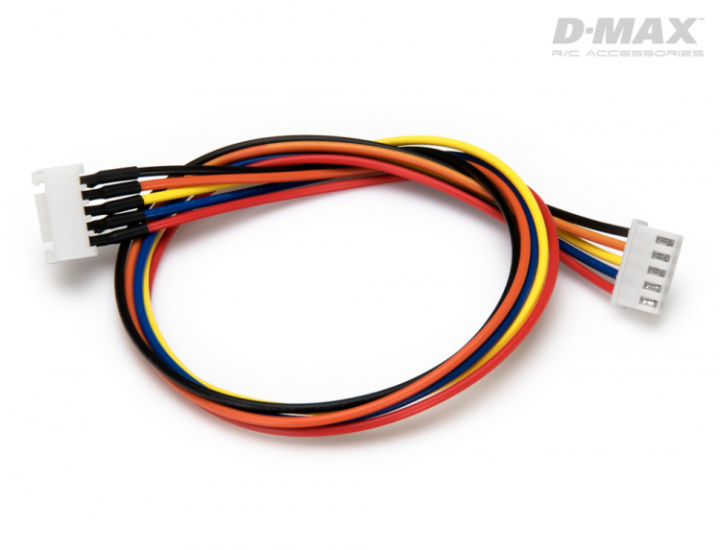 Förlängningskabel XH 4S 22AWG 300mm i gruppen Katalog / Fabrikat / D / DynoMAX / Tillbehör hos Minicars Hobby Distribution AB (B9412)