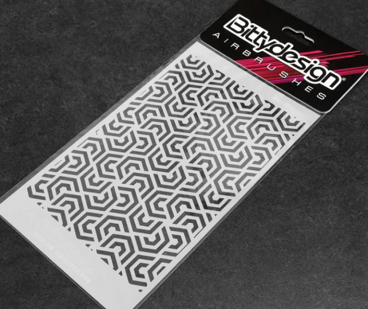 Stencil Vinyl Ipnotic V4 Liten i gruppen Katalog / Fabrikat / H / Hobbynox / Maskering hos Minicars Hobby Distribution AB (BDSTC-008S)