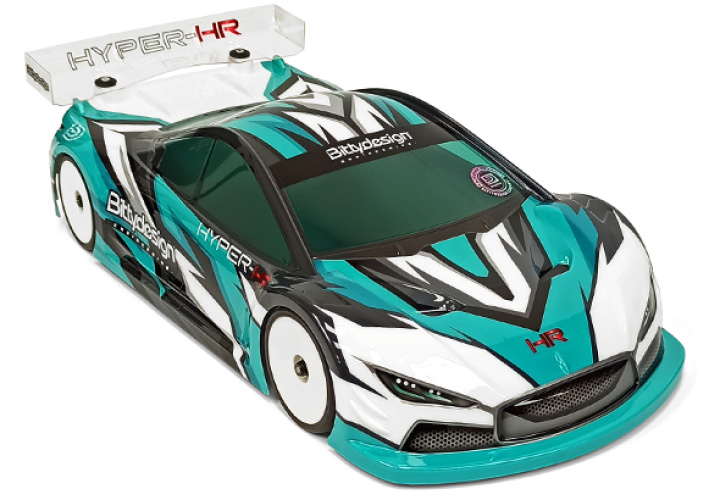 HYPER-HR Kaross TC 190mm LW i gruppen Katalog / Fabrikat / B / Bittydesign / Bittydesign hos Minicars Hobby Distribution AB (BDTC-190HYPHR)