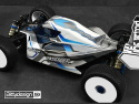 Kaross VISION 1/8 Buggy AE RC8B3.1E El (Omålad) Klippt