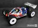 Kaross VISION 1/8 Buggy AE RC8B3.1 Nitro (Omålad) Klippt