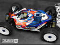 Kaross VISION 1/8 Buggy AE RC8B3.1 Nitro (Omålad) Klippt