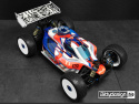 Kaross VISION 1/8 Buggy AE RC8B3.1 Nitro (Omålad) Klippt