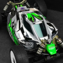 Kaross VISION 1/8 Buggy Kyosho MP10e (Omålad) Klippt