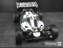 Kaross VISION 1/8 Buggy Mugen MBX8 Eco (Omålad) Klippt