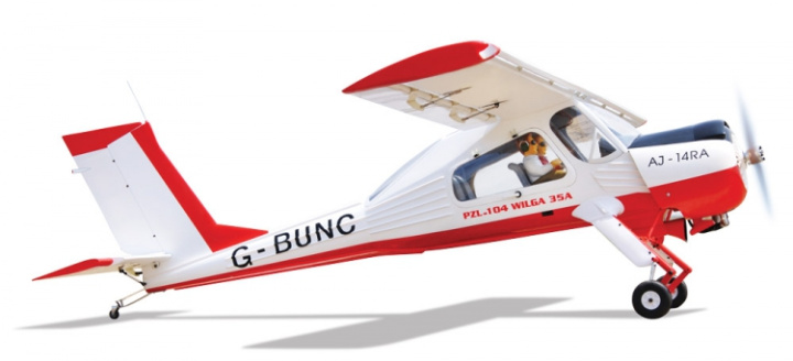 PZL-104 Wilga 2240mm 26-35cc Bensin ARTF i gruppen Katalog / Modeller R/C / Flygplan hos Minicars Hobby Distribution AB (BH124)