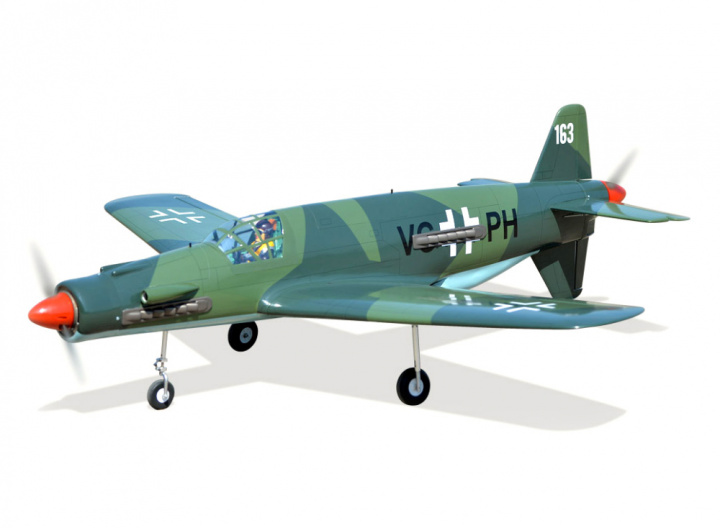 Dornier Do335 1724mm EP ARF med el landställ i gruppen Katalog / Fabrikat / B / Black Horse / Modeller hos Minicars Hobby Distribution AB (BH163A)