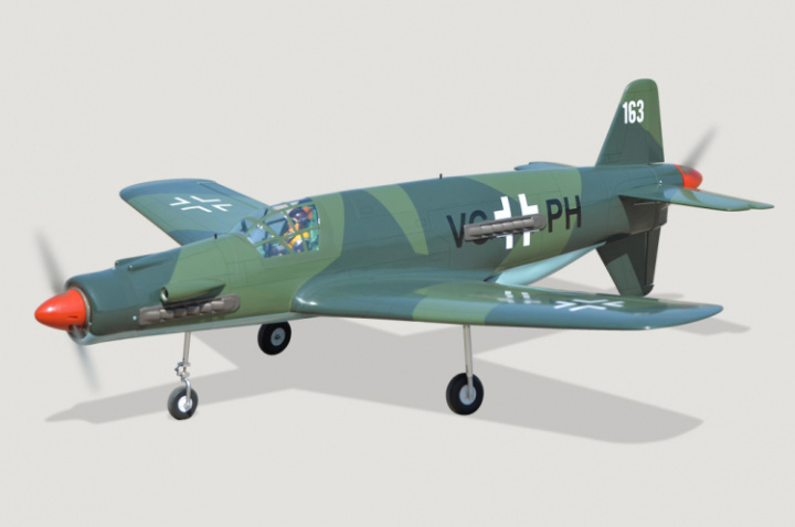 Dornier Do335 1724mm EP ARF* Utgått i gruppen Katalog / Fabrikat / B / Black Horse / Modeller hos Minicars Hobby Distribution AB (BH163)