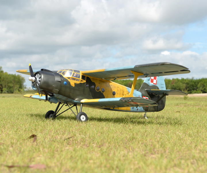 Antonov An-2 30-35cc 2425mm vingspan i gruppen Katalog / Fabrikat / B / Black Horse / Modeller hos Minicars Hobby Distribution AB (BH186)