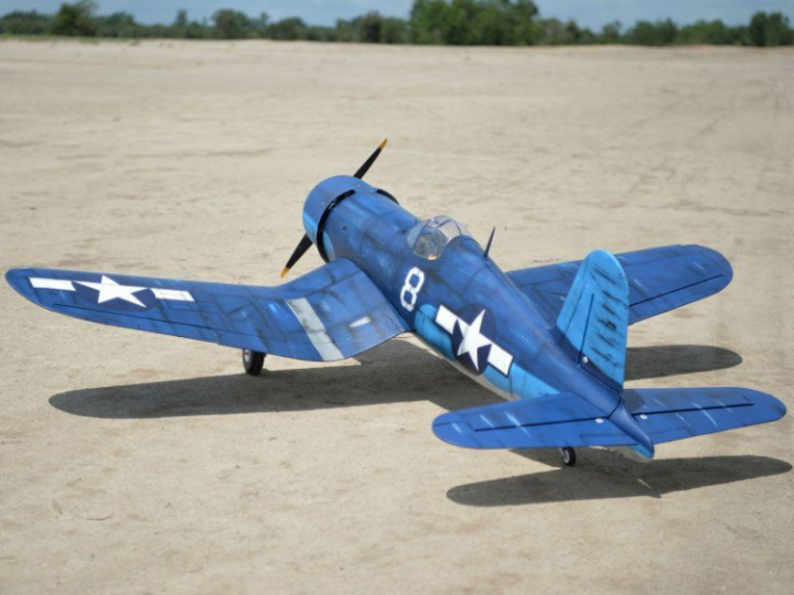 Corsair 55cc 2280mm Bensin ARTF Elställ i gruppen Katalog / Modeller R/C / Flygplan hos Minicars Hobby Distribution AB (BH64)