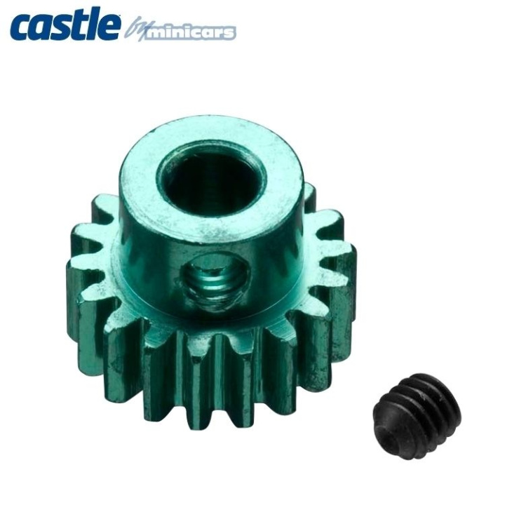 CC Pinion 18T 32P - 5mm i gruppen Katalog / Fabrikat / C / Castle Creations / Piniondrev hos Minicars Hobby Distribution AB (CC010-0065-01)