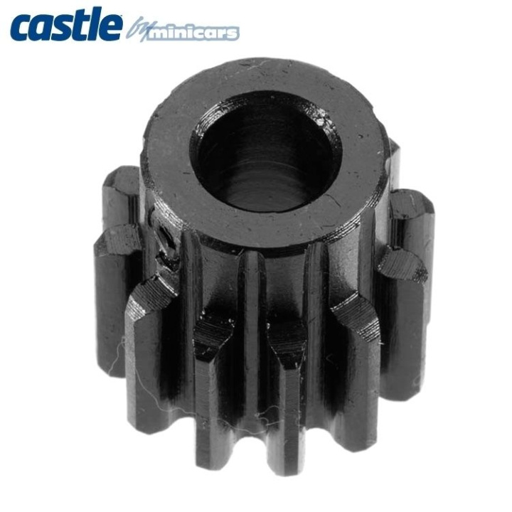 CC Pinion 12T MOD 1.5 (1/5) i gruppen Katalog / Fabrikat / C / Castle Creations / Piniondrev hos Minicars Hobby Distribution AB (CC010-0065-23)