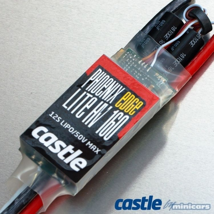 PHOENIX EDGE LITE HV 160 - 50V 160A ESC i gruppen Katalog / Fabrikat / C / Castle Creations / ESC Flyg/Heli hos Minicars Hobby Distribution AB (CC010-0114-00)